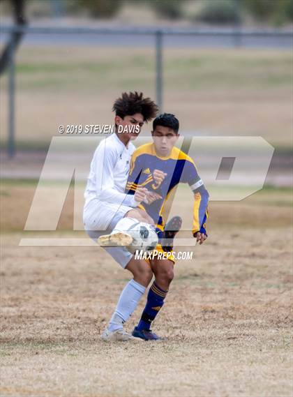 Thumbnail 2 in Mesa vs Tolleson (Red Mountain Soccer Showcase)  photogallery.