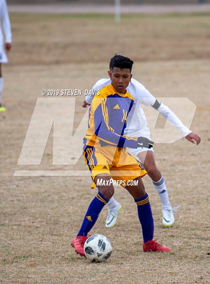 Thumbnail 2 in Mesa vs Tolleson (Red Mountain Soccer Showcase)  photogallery.