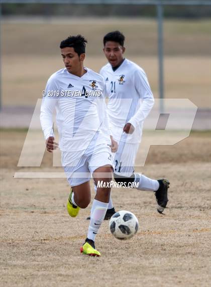 Thumbnail 2 in Mesa vs Tolleson (Red Mountain Soccer Showcase)  photogallery.