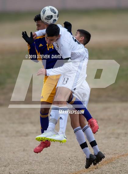 Thumbnail 1 in Mesa vs Tolleson (Red Mountain Soccer Showcase)  photogallery.