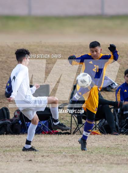 Thumbnail 3 in Mesa vs Tolleson (Red Mountain Soccer Showcase)  photogallery.