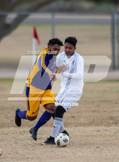 Thumbnail 3 in Mesa vs Tolleson (Red Mountain Soccer Showcase)  photogallery.
