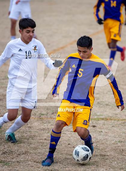 Thumbnail 2 in Mesa vs Tolleson (Red Mountain Soccer Showcase)  photogallery.