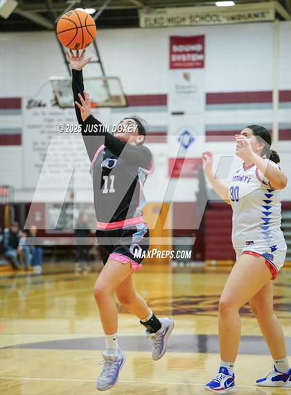 Thumbnail 2 in McDermitt vs. Owyhee (NIAA 1A East League Semifinals) photogallery.