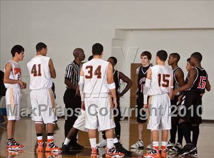Thumbnail 1 in Mt. Carmel Academy vs. Chinquapin (Living Stones Tournament) photogallery.