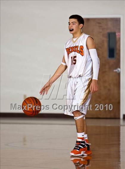 Thumbnail 2 in Mt. Carmel Academy vs. Chinquapin (Living Stones Tournament) photogallery.