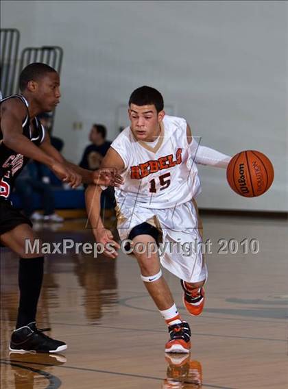 Thumbnail 2 in Mt. Carmel Academy vs. Chinquapin (Living Stones Tournament) photogallery.