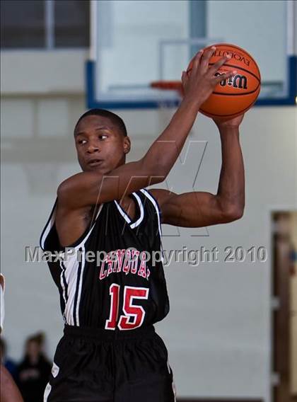 Thumbnail 1 in Mt. Carmel Academy vs. Chinquapin (Living Stones Tournament) photogallery.