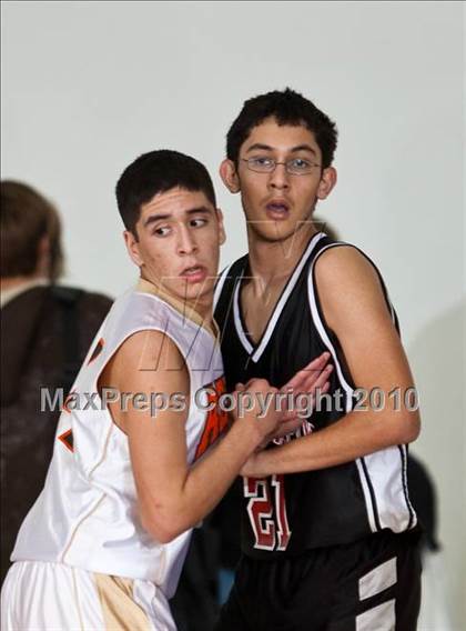 Thumbnail 2 in Mt. Carmel Academy vs. Chinquapin (Living Stones Tournament) photogallery.