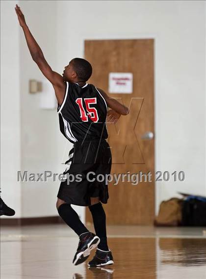 Thumbnail 1 in Mt. Carmel Academy vs. Chinquapin (Living Stones Tournament) photogallery.