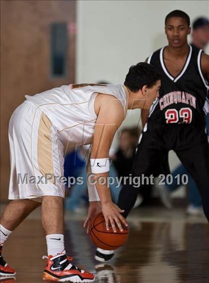 Thumbnail 2 in Mt. Carmel Academy vs. Chinquapin (Living Stones Tournament) photogallery.