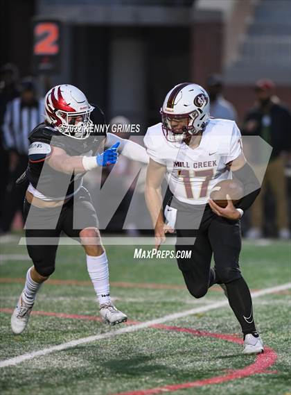 Thumbnail 1 in Mill Creek @ Milton (GHSA 7A Semifinal) photogallery.