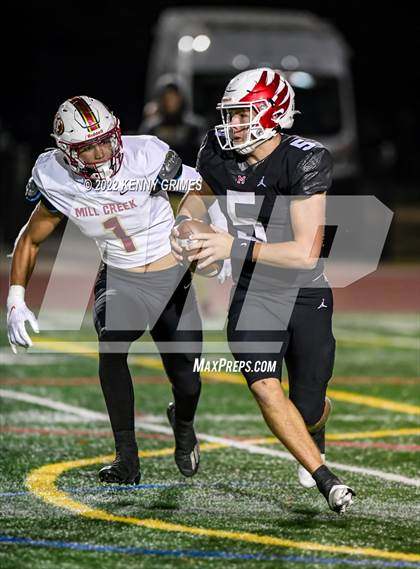 Thumbnail 2 in Mill Creek @ Milton (GHSA 7A Semifinal) photogallery.