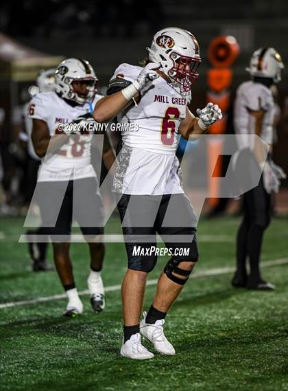 Thumbnail 2 in Mill Creek @ Milton (GHSA 7A Semifinal) photogallery.