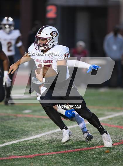 Thumbnail 3 in Mill Creek @ Milton (GHSA 7A Semifinal) photogallery.