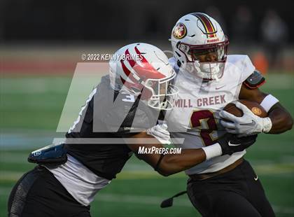 Thumbnail 3 in Mill Creek @ Milton (GHSA 7A Semifinal) photogallery.