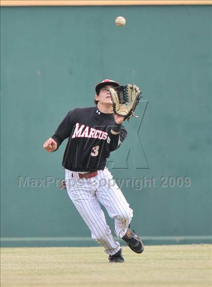 Thumbnail 1 in Marcus vs. Plano East (5A Region I Quarterfinals) photogallery.