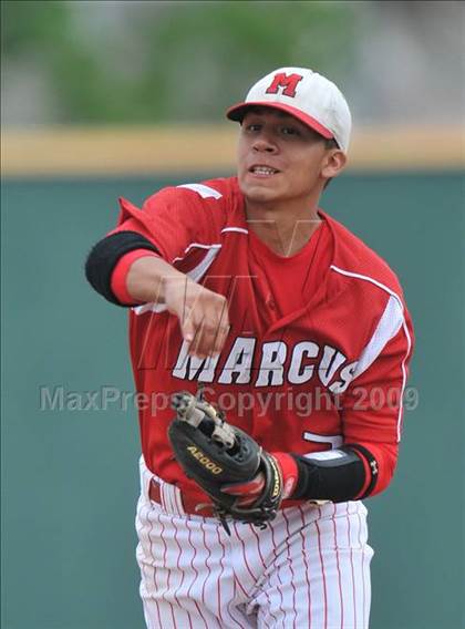 Thumbnail 1 in Marcus vs. Plano East (5A Region I Quarterfinals) photogallery.