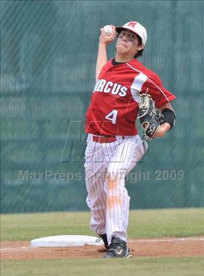 Thumbnail 2 in Marcus vs. Plano East (5A Region I Quarterfinals) photogallery.
