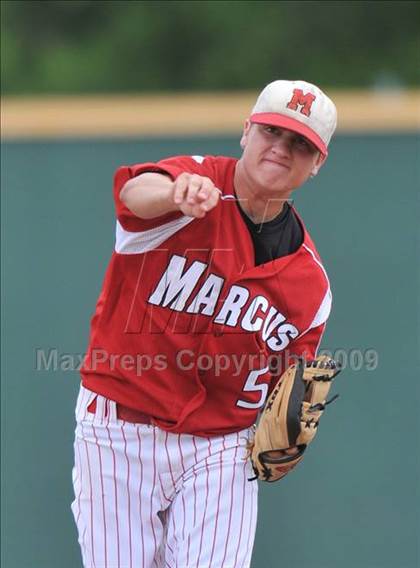 Thumbnail 1 in Marcus vs. Plano East (5A Region I Quarterfinals) photogallery.