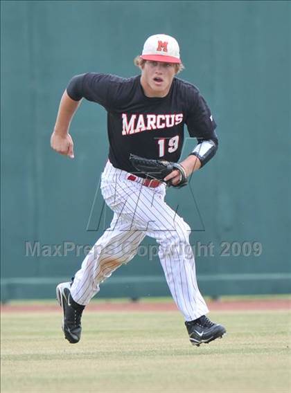 Thumbnail 1 in Marcus vs. Plano East (5A Region I Quarterfinals) photogallery.