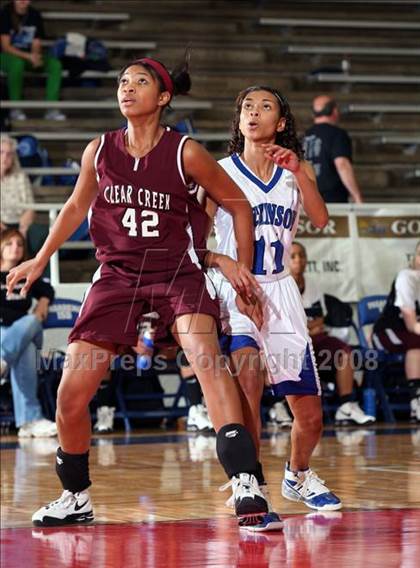 Thumbnail 2 in Clear Creek vs. Dickinson (McDonald's Texas Invitational) photogallery.