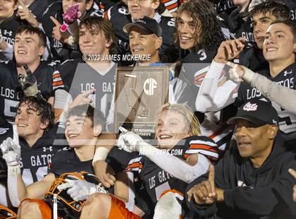 Thumbnail 3 in El Cerrito @ Los Gatos (CIF NorCal 2A Regional Championship) photogallery.