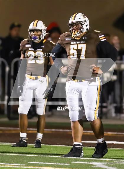 Thumbnail 1 in Valley Christian @ Saint Francis (CIFCCS Open SemiFinals) photogallery.