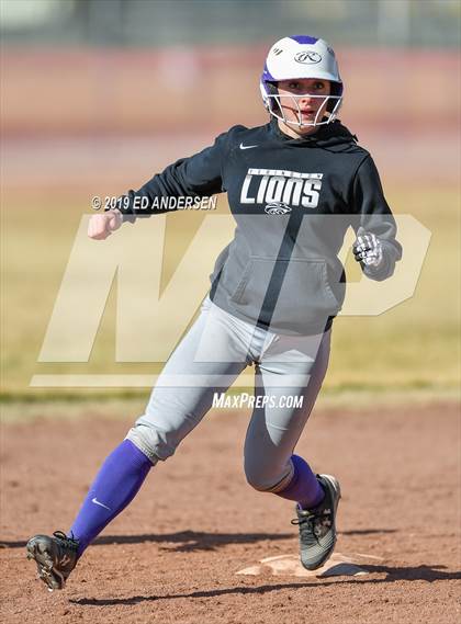 Thumbnail 3 in Yerington vs. Bishop Union (Yerington Tournament) photogallery.