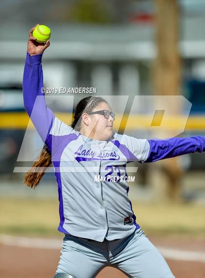 Thumbnail 2 in Yerington vs. Bishop Union (Yerington Tournament) photogallery.