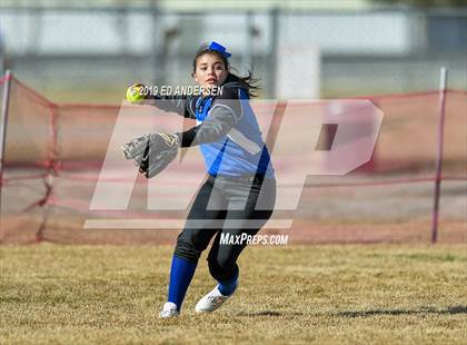 Thumbnail 2 in Yerington vs. Bishop Union (Yerington Tournament) photogallery.