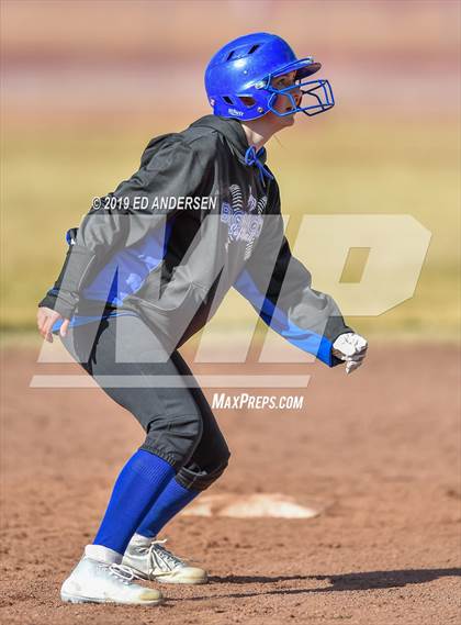 Thumbnail 2 in Yerington vs. Bishop Union (Yerington Tournament) photogallery.