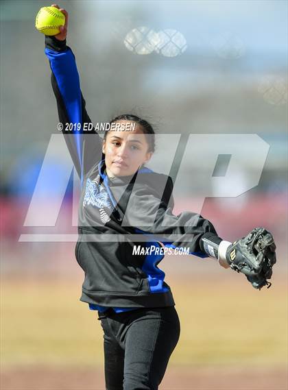 Thumbnail 2 in Yerington vs. Bishop Union (Yerington Tournament) photogallery.