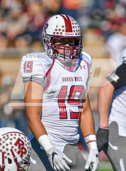 Thumbnail 2 in Round Rock vs. Klein Oak (UIL 6A Area Playoff) photogallery.