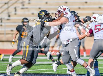 Thumbnail 3 in Round Rock vs. Klein Oak (UIL 6A Area Playoff) photogallery.