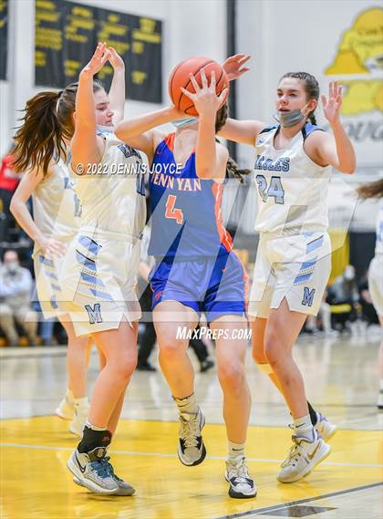Thumbnail 2 in Penn Yan Academy @ Midlakes (NYSPHSAA Section 5 Class B2 Quarterfinal) photogallery.
