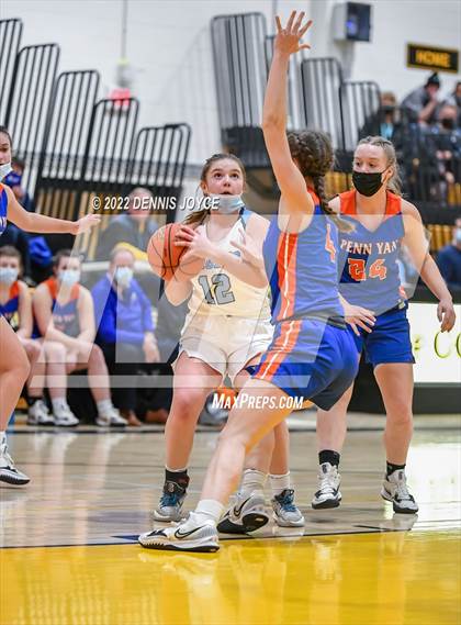 Thumbnail 2 in Penn Yan Academy @ Midlakes (NYSPHSAA Section 5 Class B2 Quarterfinal) photogallery.