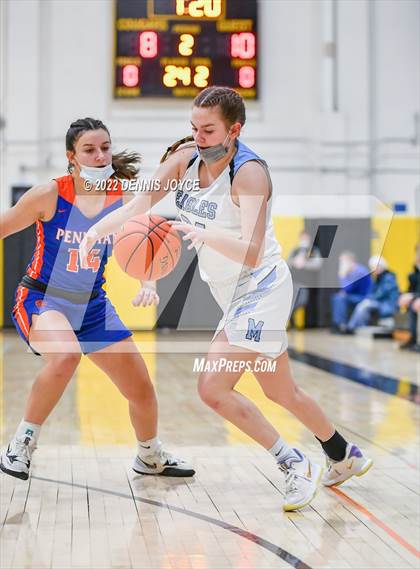 Thumbnail 1 in Penn Yan Academy @ Midlakes (NYSPHSAA Section 5 Class B2 Quarterfinal) photogallery.