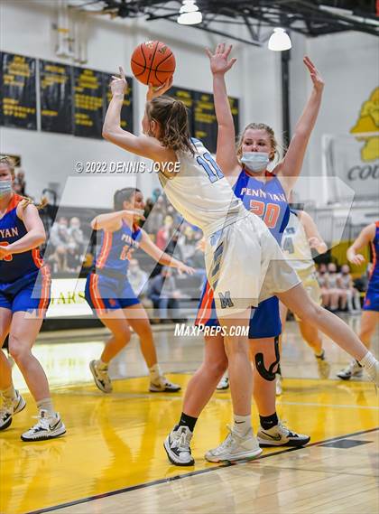 Thumbnail 3 in Penn Yan Academy @ Midlakes (NYSPHSAA Section 5 Class B2 Quarterfinal) photogallery.
