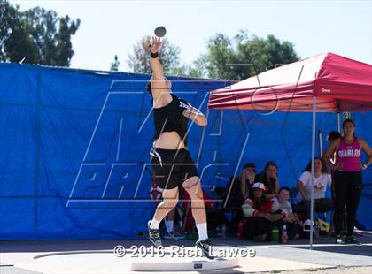 Thumbnail 1 in Orange County Track & Field Championships (Boys Varsity Shot Put) photogallery.