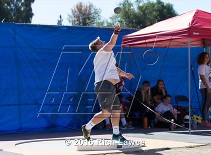 Thumbnail 3 in Orange County Track & Field Championships (Boys Varsity Shot Put) photogallery.