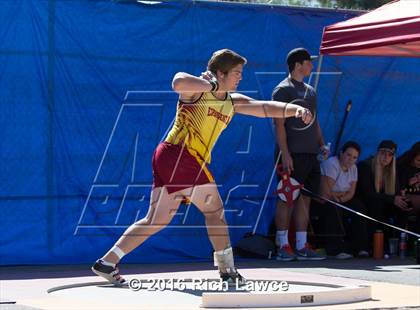 Thumbnail 3 in Orange County Track & Field Championships (Boys Varsity Shot Put) photogallery.