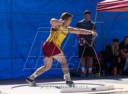 Thumbnail 2 in Orange County Track & Field Championships (Boys Varsity Shot Put) photogallery.