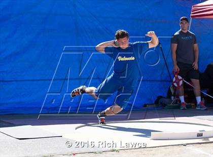 Thumbnail 2 in Orange County Track & Field Championships (Boys Varsity Shot Put) photogallery.