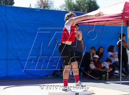 Thumbnail 3 in Orange County Track & Field Championships (Boys Varsity Shot Put) photogallery.