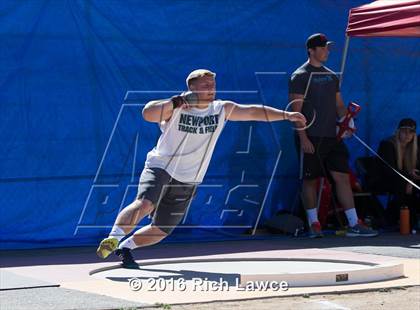 Thumbnail 3 in Orange County Track & Field Championships (Boys Varsity Shot Put) photogallery.