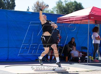 Thumbnail 1 in Orange County Track & Field Championships (Boys Varsity Shot Put) photogallery.