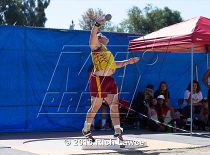 Thumbnail 1 in Orange County Track & Field Championships (Boys Varsity Shot Put) photogallery.