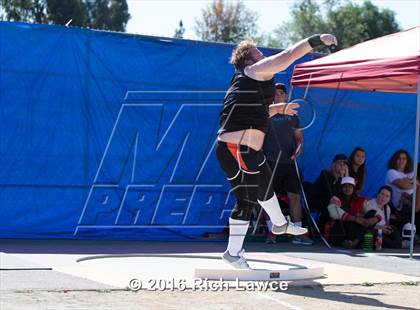 Thumbnail 3 in Orange County Track & Field Championships (Boys Varsity Shot Put) photogallery.