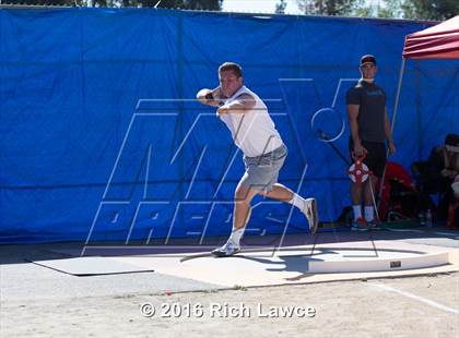 Thumbnail 2 in Orange County Track & Field Championships (Boys Varsity Shot Put) photogallery.